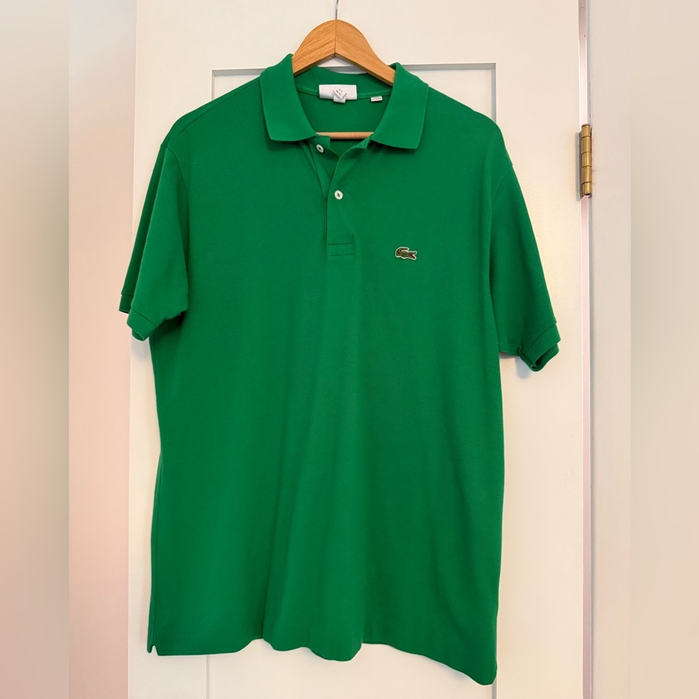Lacoste Men's Vibrant Green Polo Shirt